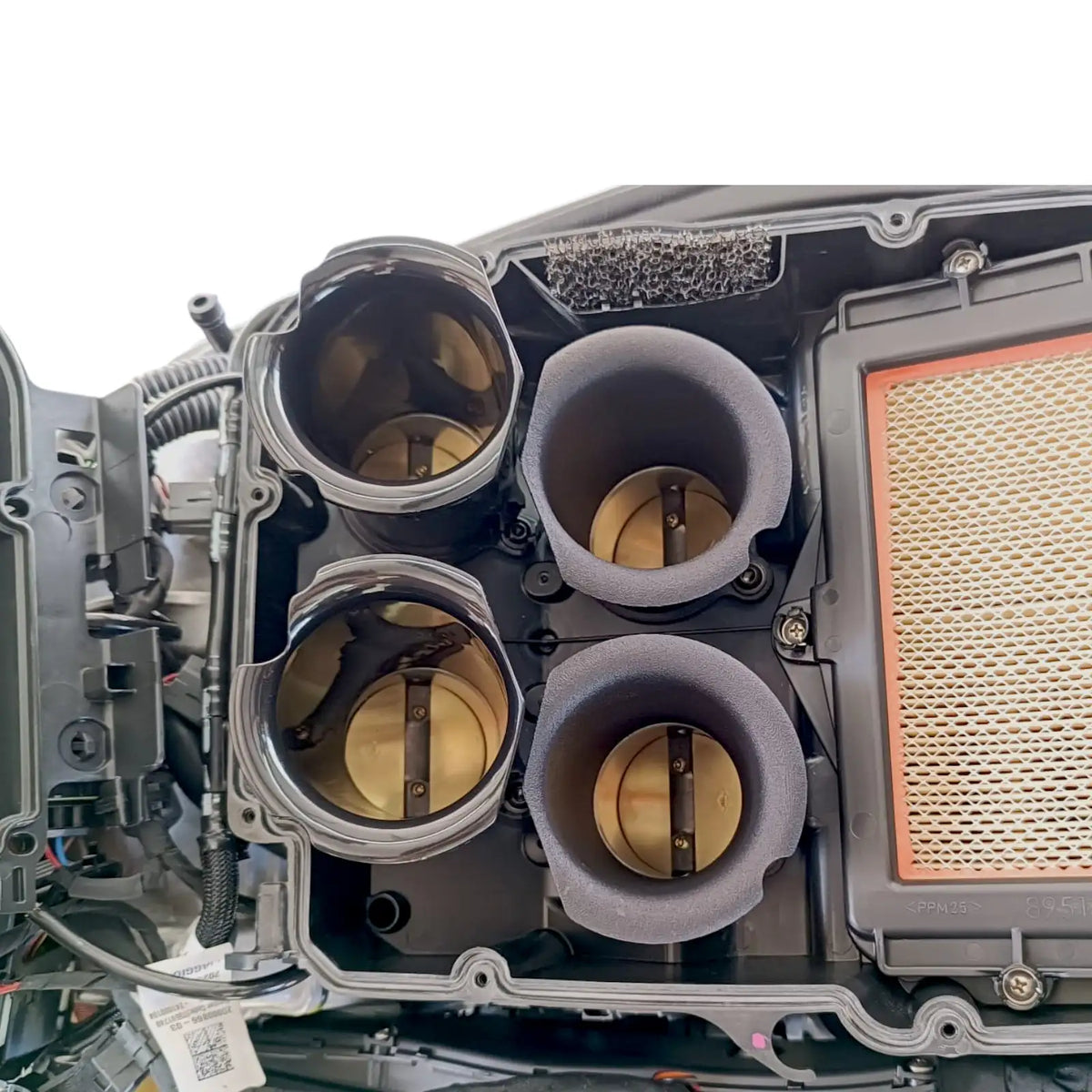 GALLIUM SP3127 ダクトコンテナ　チューンナップ Intake Stacks Tuono V4 2025 Gabro Aprilia