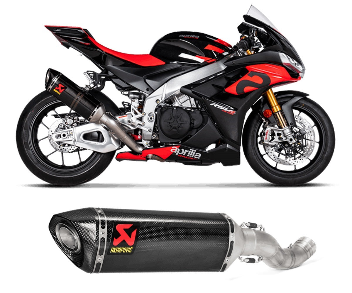 Akrapovic Slip-On for Aprilia RS V4 Tuono V4 2021-2025 EU (USA 2026) S-A10SO13-RC