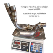 Arrow Racing De-kat Midpipes Stainless Steel for Aprilia RS V4 Tuono V4 EU 2025 (USA 2026)