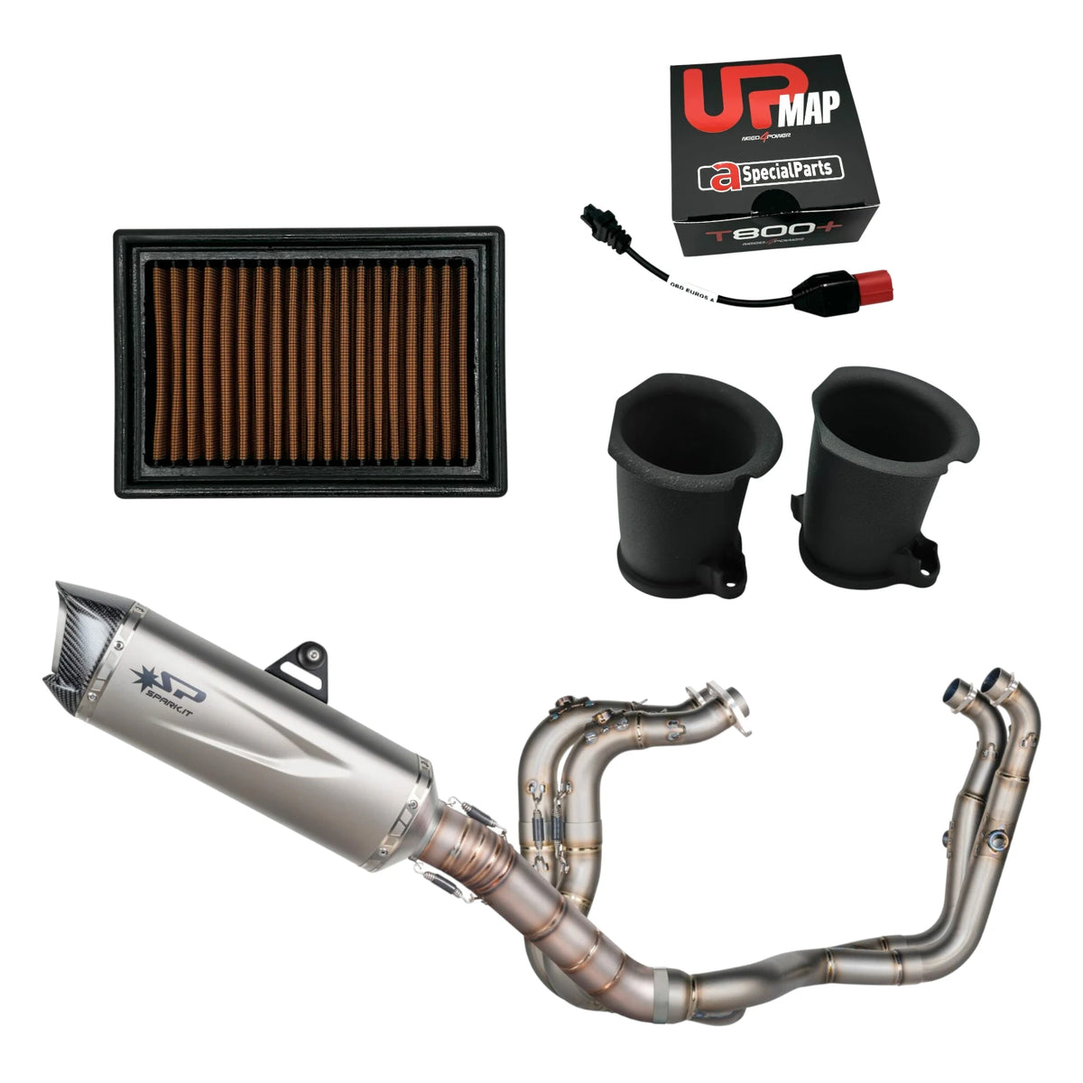 Bundle Tuono V4 2025 (USA 2026) Stage 3 Kit: Spark Full System (Force Evo) + UpMap + GRT Stacks + Sprint Filter PM01S