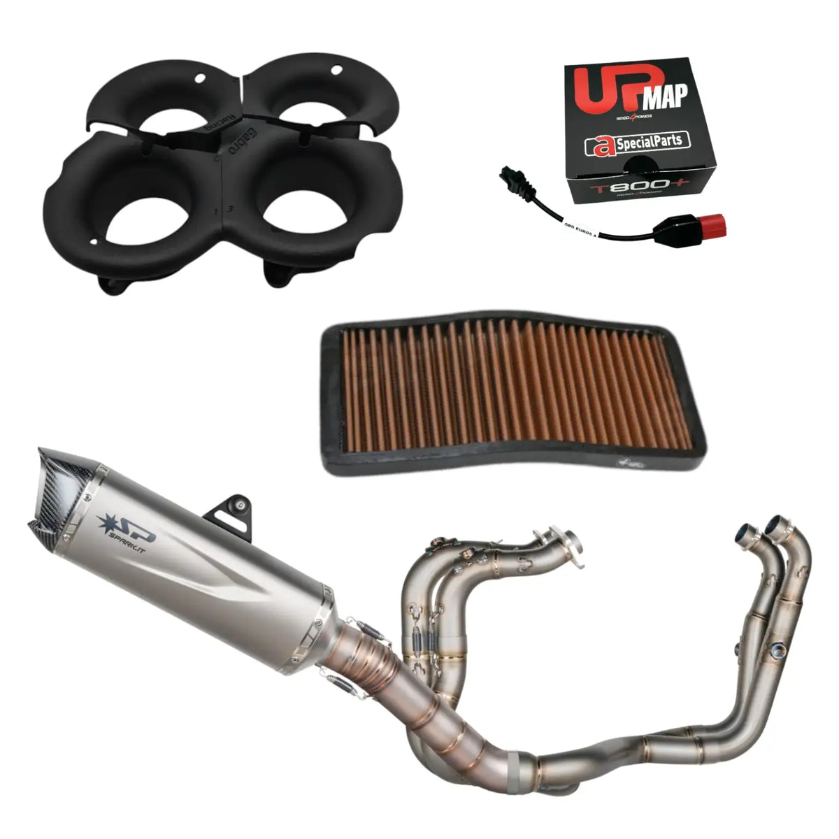 Bundle Aprilia RS V4 E5+ EU 2025 (USA 2026): Spark Force Full GAP8805T + UpMap + Sprint Filter + Velocity Stacks