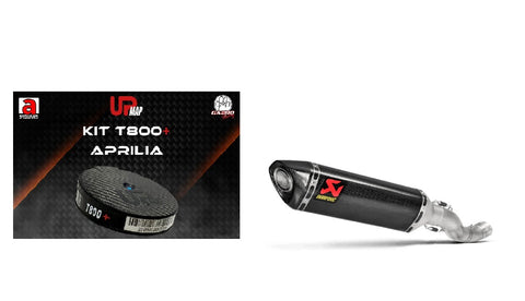 Bundle: Akrapovic slip-on for Aprilia RS V4 Tuono V4 + UpMap RS V4 Tuono V4 2021 onwards