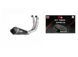 Bundle: full exhaust Mivv Delta Race Black Aprilia RS 660 Tuono 660 + UpMap