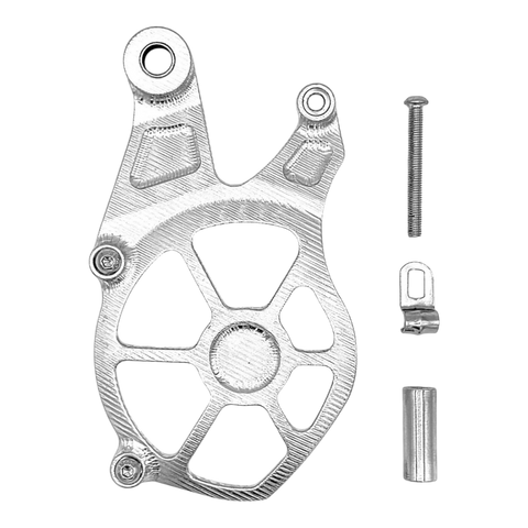 FlyHammer sprocket cover for Aprilia RS 457 silver