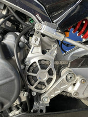 FlyHammer Sprocket Cover for Aprilia RS 660 Tuono 660 Tuareg 660 Silver