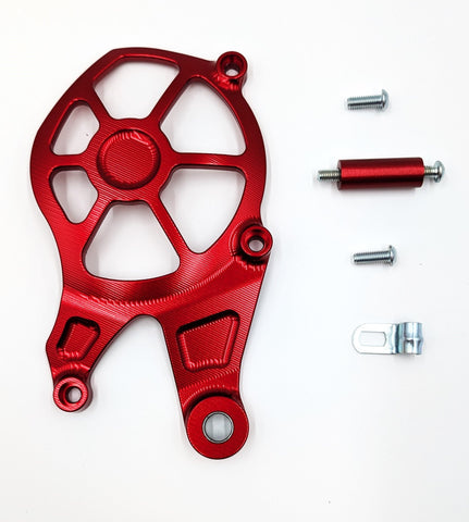 FlyHammer sprocket cover for Aprilia RS 457 red