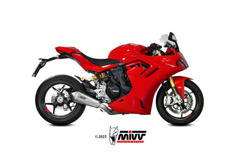 MIVV Delta Race slip-on for Ducati SuperSport 950 2021-2024