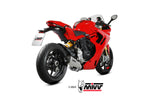 MIVV Delta Race slip-on for Ducati SuperSport 950 2021-2024
