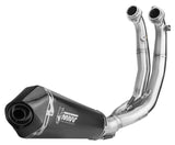 Full Exhaust Mivv Delta Race Black Aprilia R 660 Tuono 660