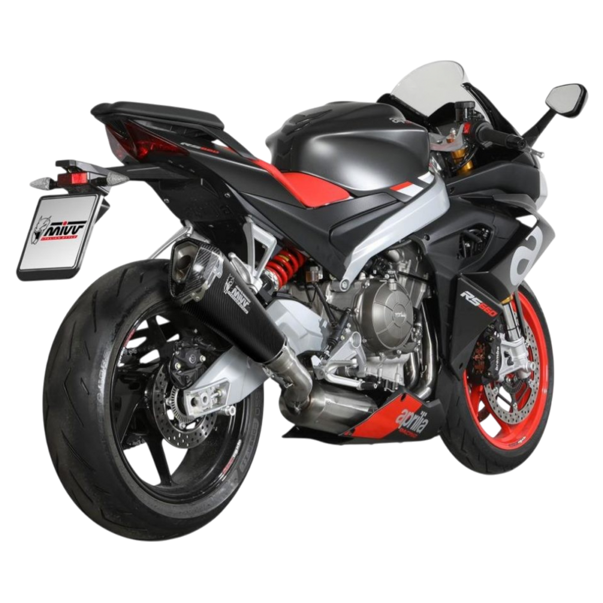 Full Exhaust Mivv Delta Race Carbon A.013.LDRC for Aprilia RS 660 Tuono 660 2020-2024