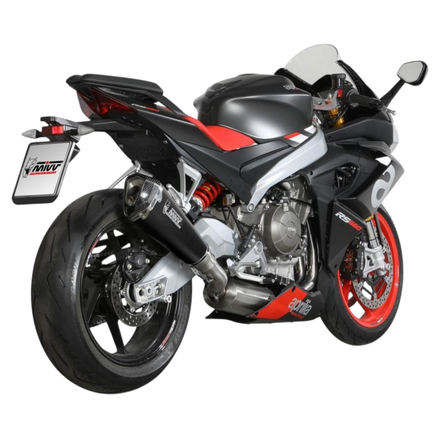 Full Exhaust Mivv Delta Race Carbon A.013.LDRC for Aprilia RS 660 Tuono 660 2020-2024