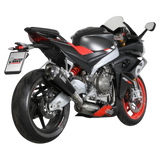 Full Exhaust Mivv Delta Race Carbon A.013.LDRC for Aprilia RS 660 Tuono 660 2020-2024
