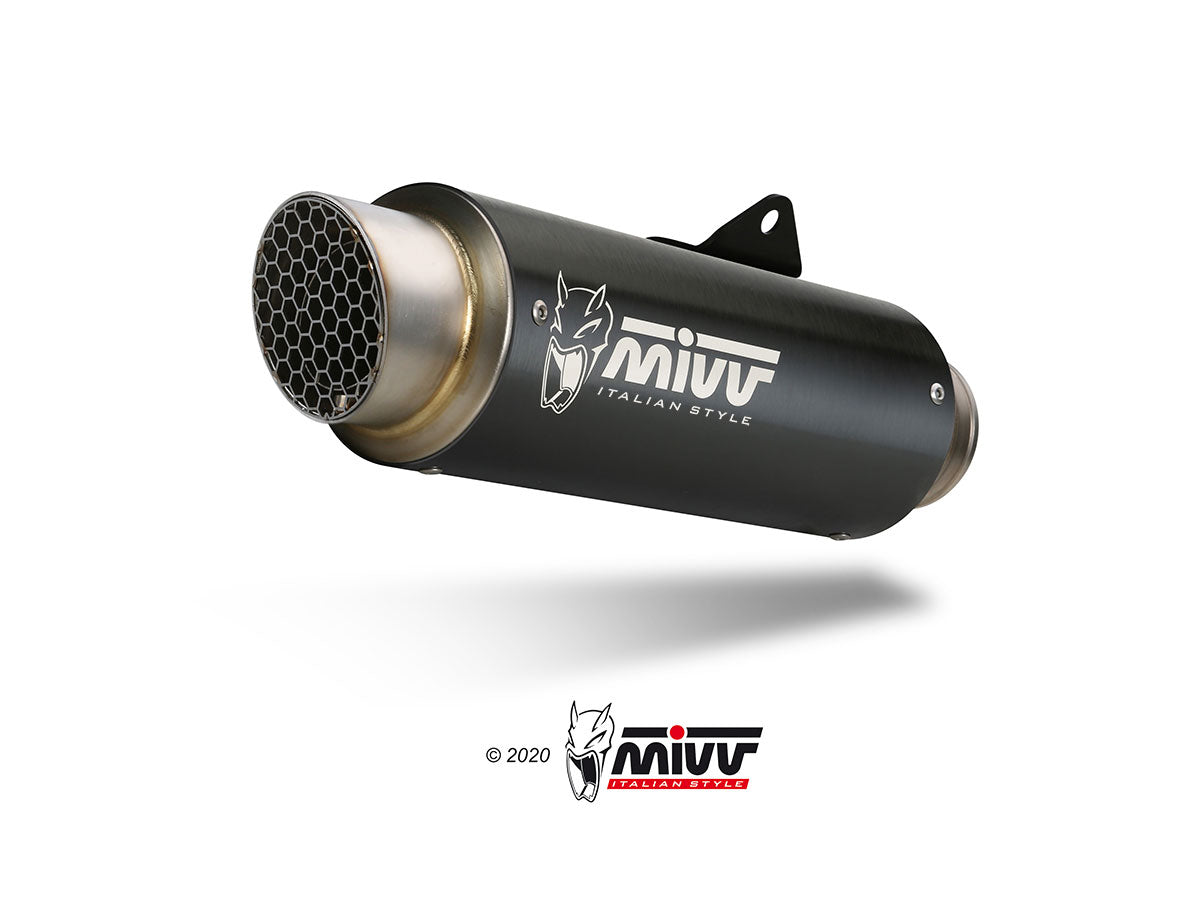 Bundle Honda CB750 Hornet 2025: Mivv Slip On GP PRO Black H.085.LXBP + UpMap