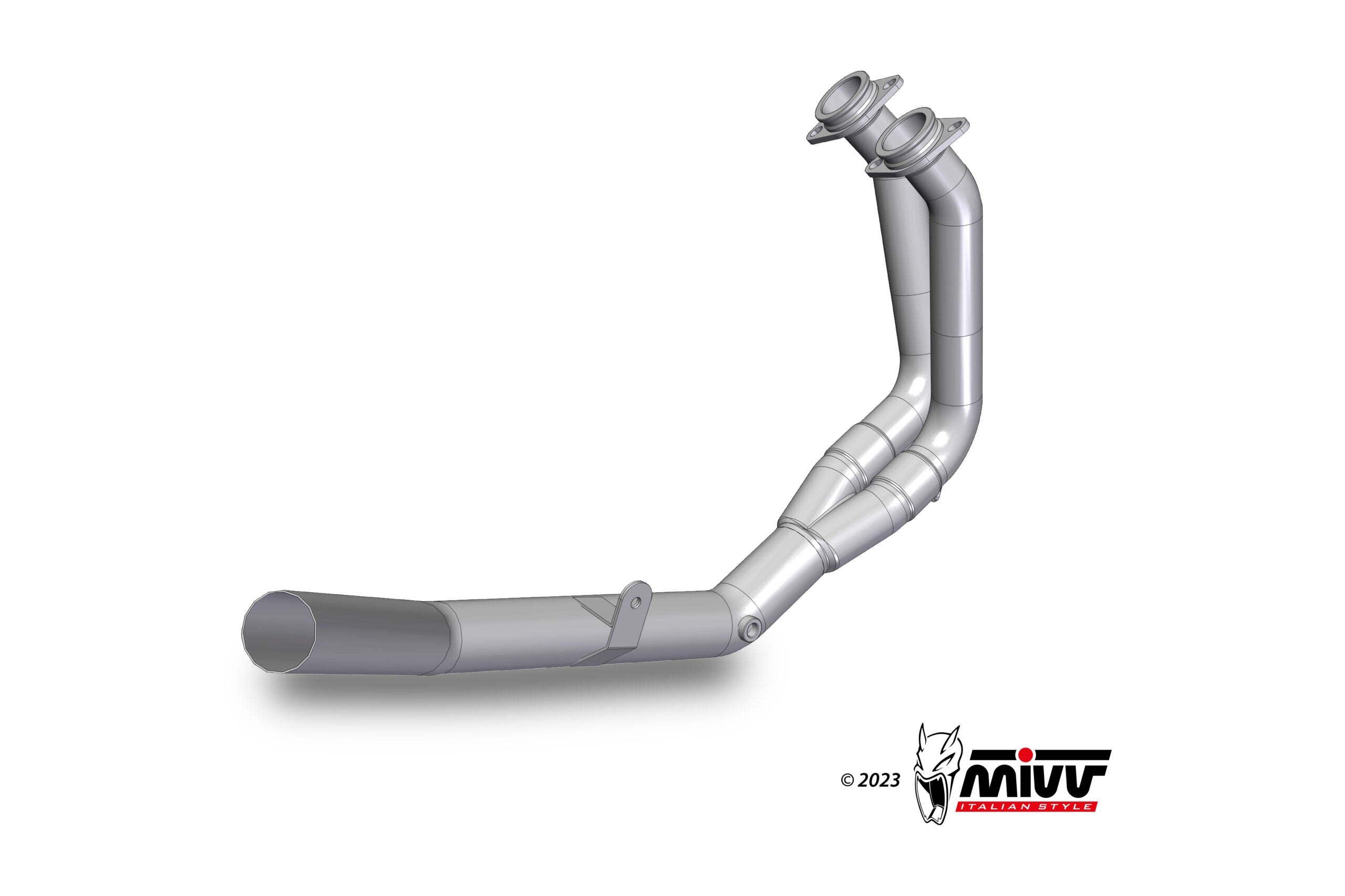 Bundle for Honda CB750 Hornet 2023-2024: NO-KAT pipe + slip-on GP PRO Black
