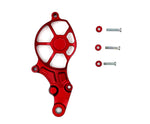 FlyHammer sprocket cover for Aprilia RS V4 Tuono V4 2009-2024 red