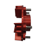 Sprocket carrier by Dilone (new version, lighter) for Aprilia RS 660 Tuono 660 Tuareg 660 in ergal aluminium billet red