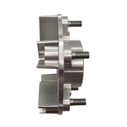 Sprocket Carrier by Dilone (new version, lighter) for Aprilia RS 660 Tuono 660 Tuareg 660 in Ergal Aluminium Billet Silver