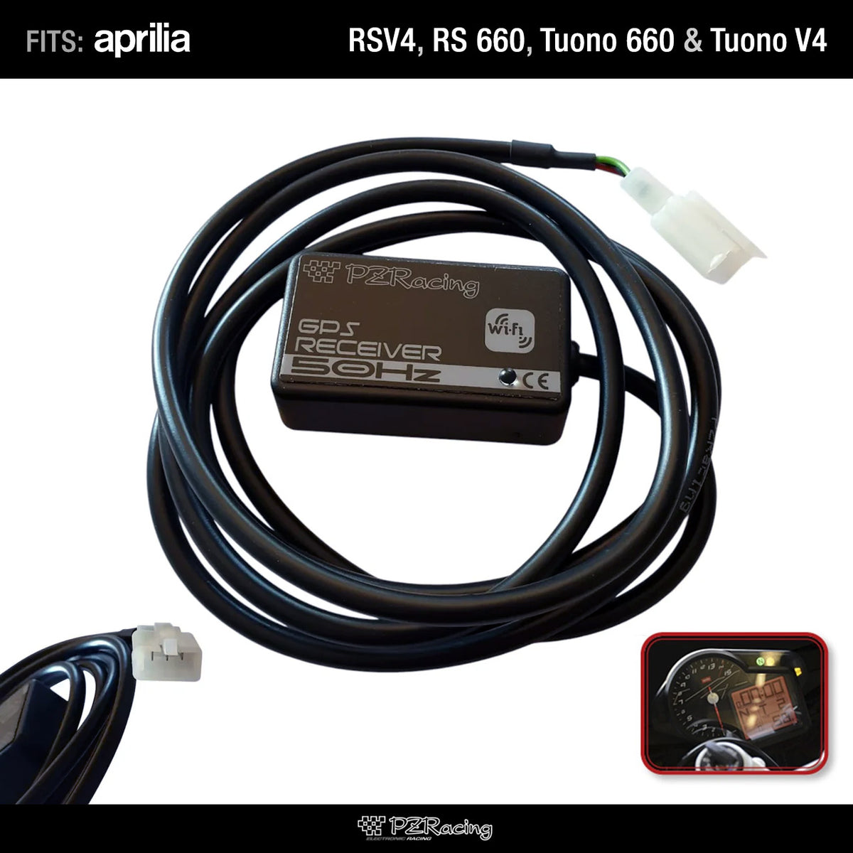 A-Tronic Ap700 Chrono Gps Receiver For Original Aprilia Dashboard