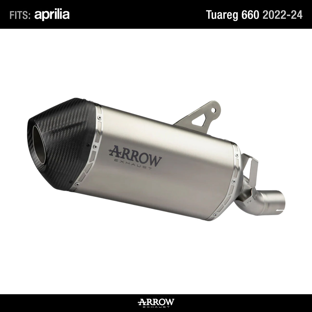 Arrow Slip-On Sonora for Aprilia Tuareg 660 72506SK