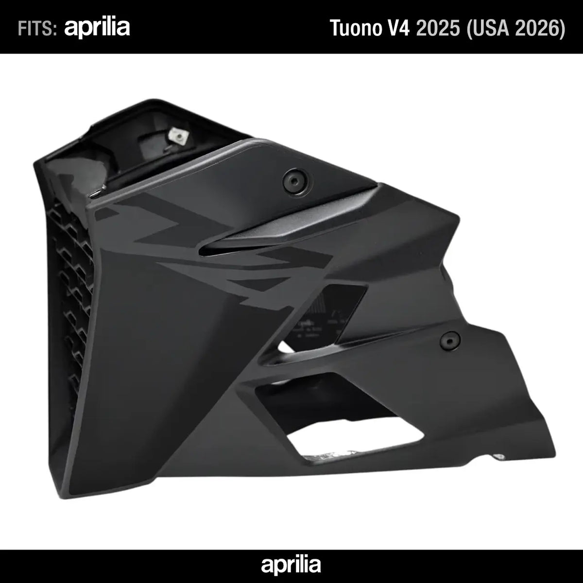 Belly Pan for Aprilia Tuono V4 2025 (USA 2026) code 2S002519