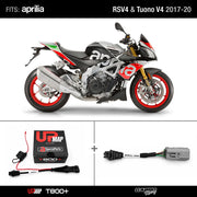 Bundle Dash Diagnostic Cable by GRT + UpMap T800+ for Aprilia RS V4 Tuono V4 2017-2020