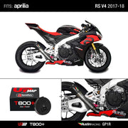 Bundle Aprilia RS V4 2017-2018: Austin Racing GP1R De-Cat RACE BLACK + UpMap
