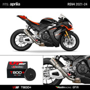 Bundle Aprilia RS V4 2021-2024: Austin Racing GP1R De-Cat RACE TITANIUM + UpMap