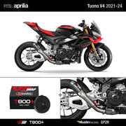 Bundle Aprilia Tuono V4: Austin Racing 2021-2024 Tuono V4 De-Cat Race GP2R + UpMap