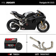 Bundle Ducati Panigale V4 2025: FM-PROJECTS Full Exhaust FMD007RKST + UpMap