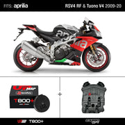 Bundle: UpMap RS V4 Tuono V4 2009-2020 + Kit Airbox RS V4 RF with map