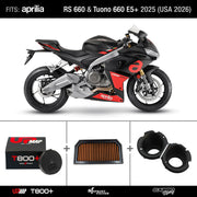 Bundle RS Tuono 660 E5+ 2025 (USA 2026): UpMap + Sprint Filter PM176S + GRT Stacks