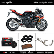 Bundle Aprilia RS V4 2025 (USA 2026): Spark Konix Full GAP8804T + UpMap + Sprint Filter + Velocity Stacks by GRT