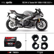 Bundle: UpMap RS V4 Tuono V4 2021 onwards + Velocity Stacks RS V4 1000-1100