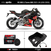 Bundle: Evo Race Airbox Kit for Aprilia RS 660 and Tuono 660 2021-2024 (USA 2025)by GRT + UpMap (with one map)