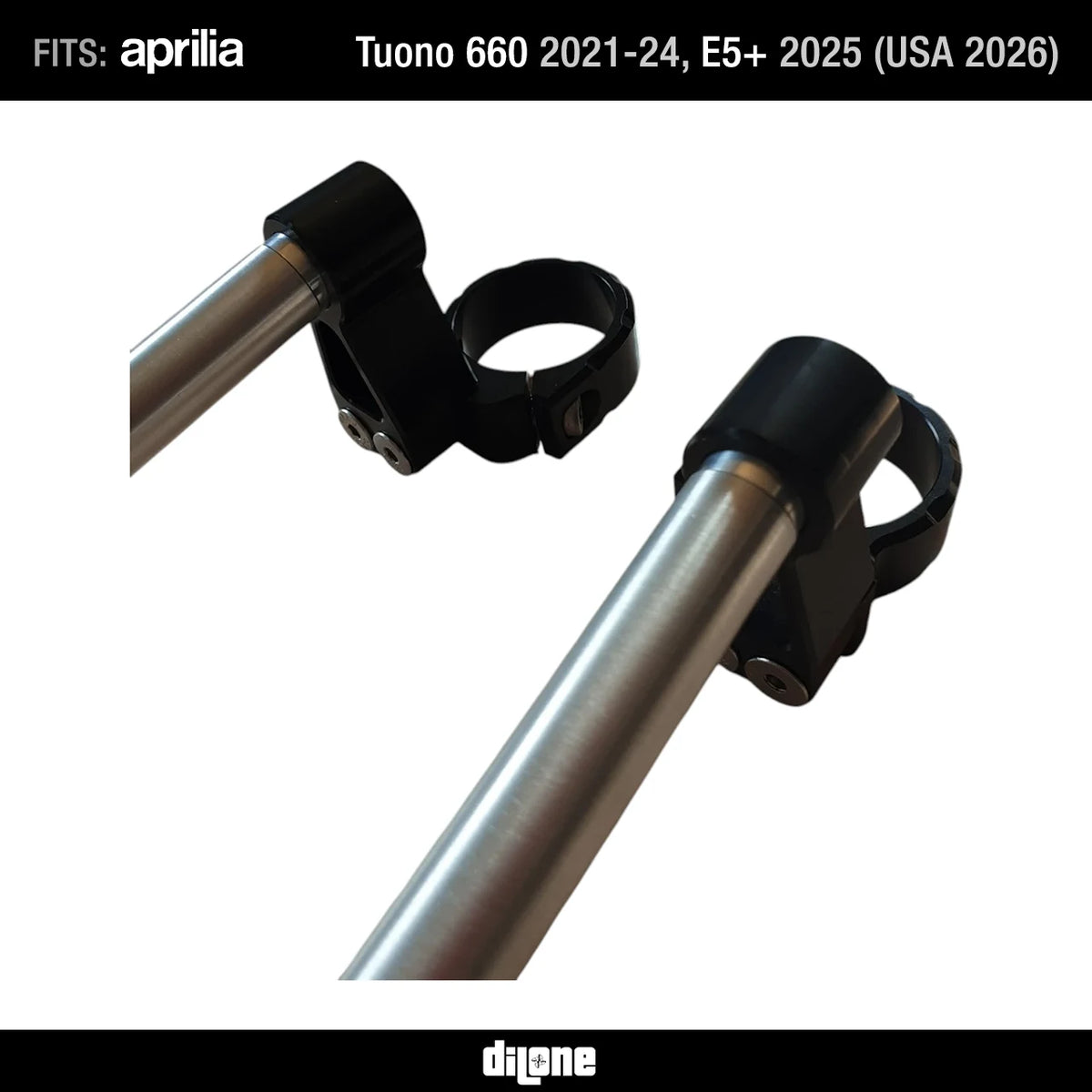 Clip-Ons High Fold For Tuono 660 By Dilone