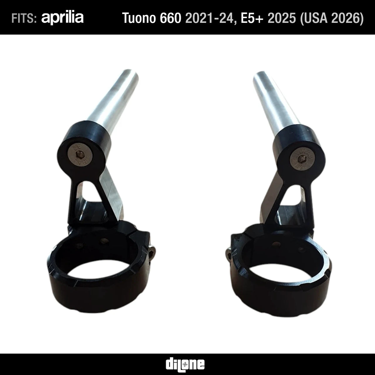 Clip-Ons High Fold For Tuono 660 By Dilone