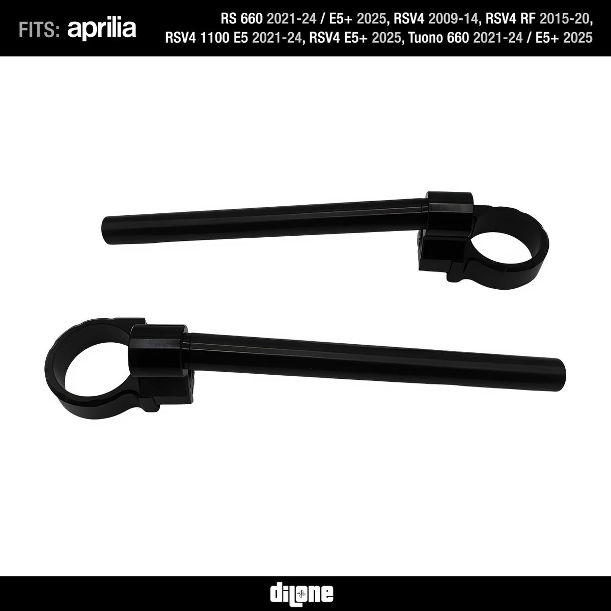 Clip-Ons Medium Fold For RS660, Tuono 660 & RSV4 By Dilone