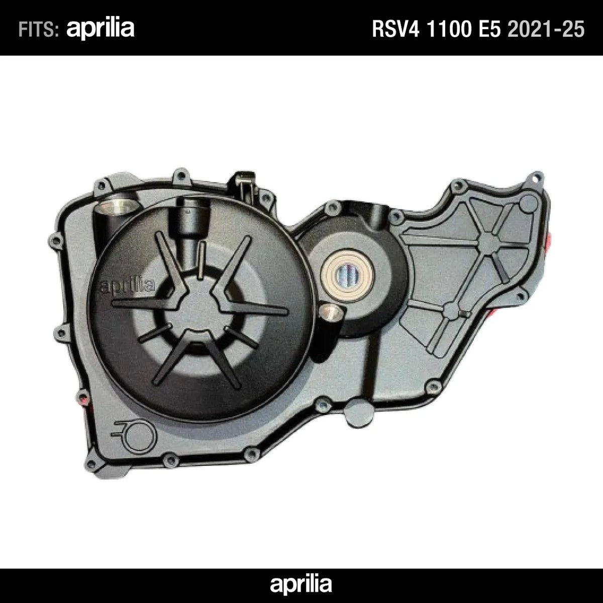 Clutch side cover with i.p. - 1A016742