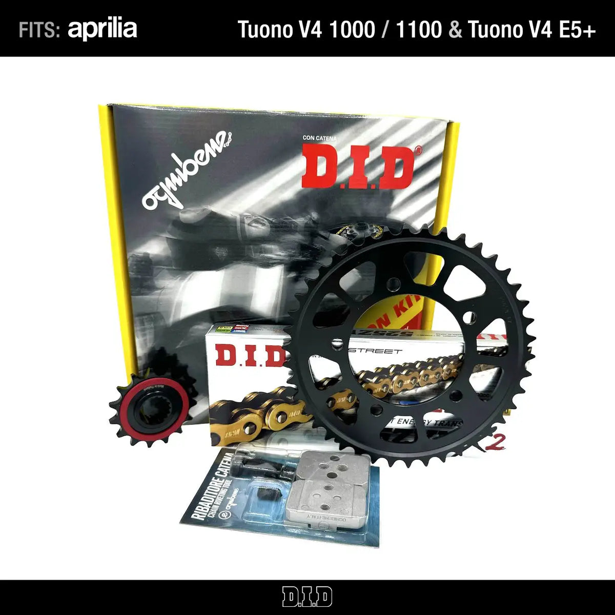 DID Chain Kit Aprilia Tuono V4 15/42