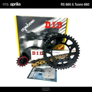 DID Chain Kit Aprilia Rs660 Tuono 660 17/43