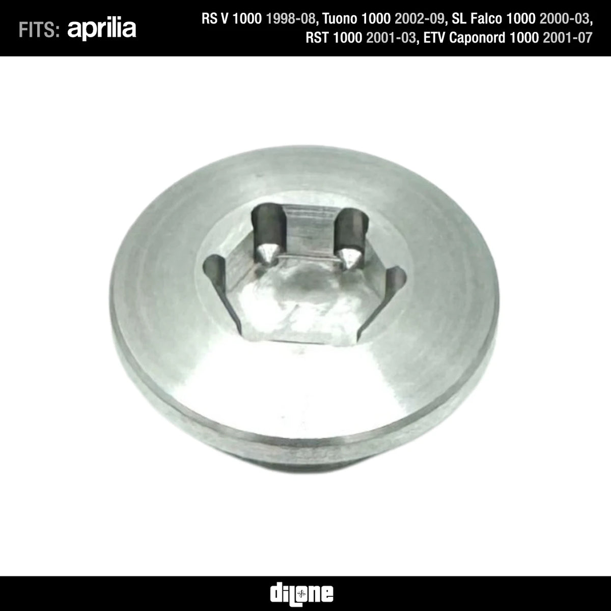 Aluminum Stator Cover Plug For Rotax V60 Engine By Dilone