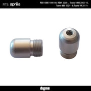 Bar Ends (Silver) Anodized Ergal By Dilone