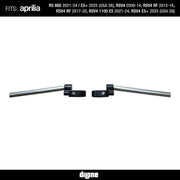 Clip-Ons Low Rise/Fold For RSV4 & RS 660 By Dilone