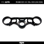 Top Triple Clamp Racing (Black) For RS 660