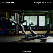 Pre-Order: Termignoni D231 Centenario Limited Edition Exhaust System for Ducati Panigale V4 + UpMap T800+