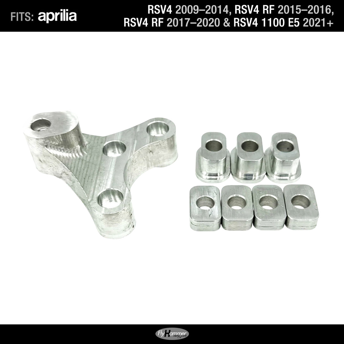 FlyHammer Engine Position Kit ‘+0’ for Aprilia RS V4