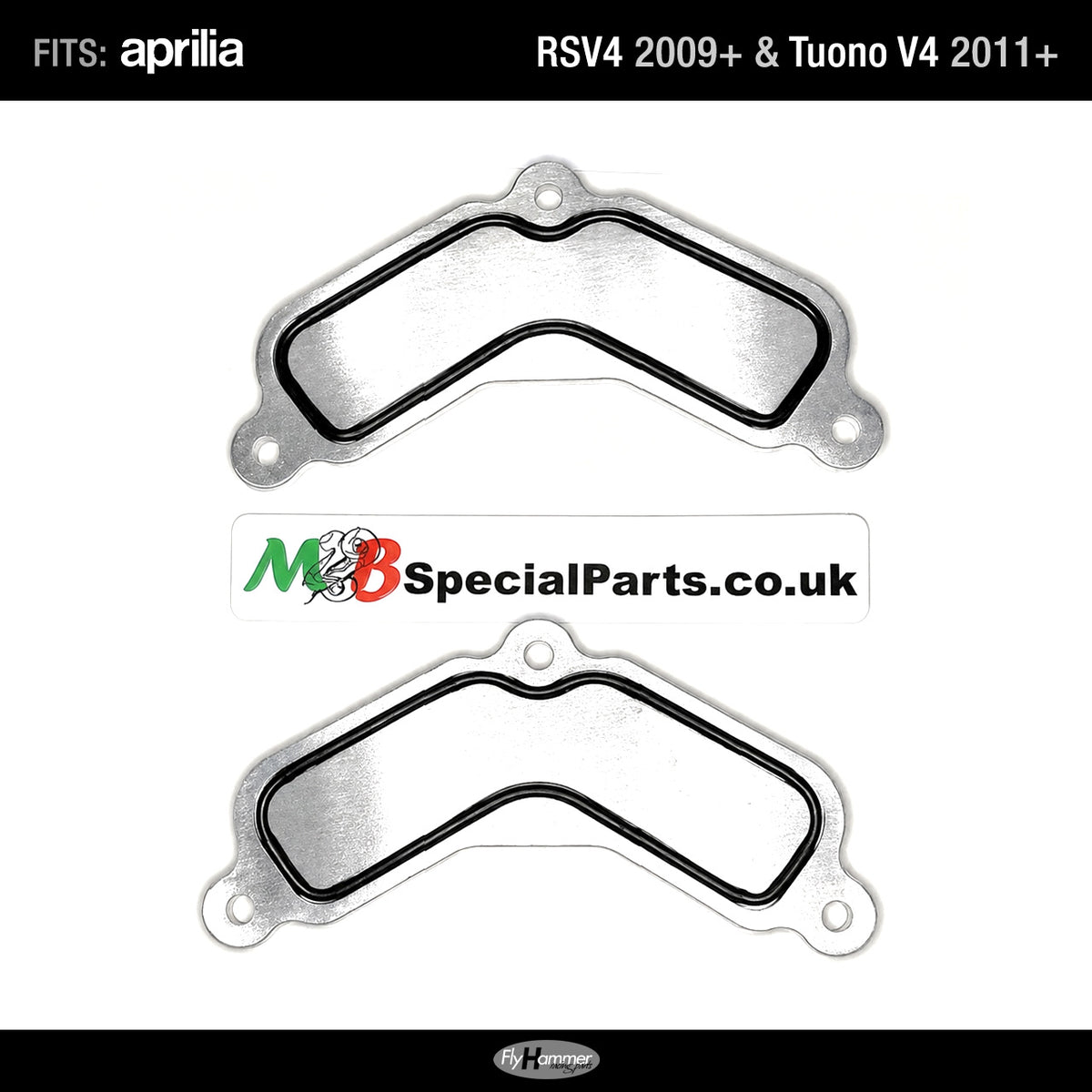 FlyHammer secondary air Cover Kit Aprilia RS V4 2009 onwards - Tuono V4 2011 onwards