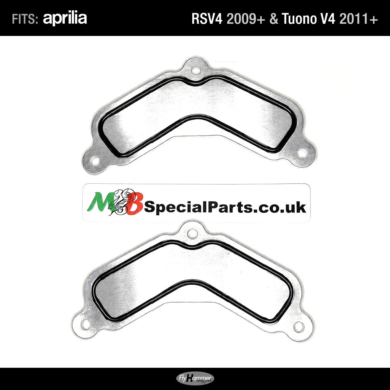 FlyHammer secondary air Cover Kit Aprilia RS V4 2009 onwards - Tuono V4 2011 onwards
