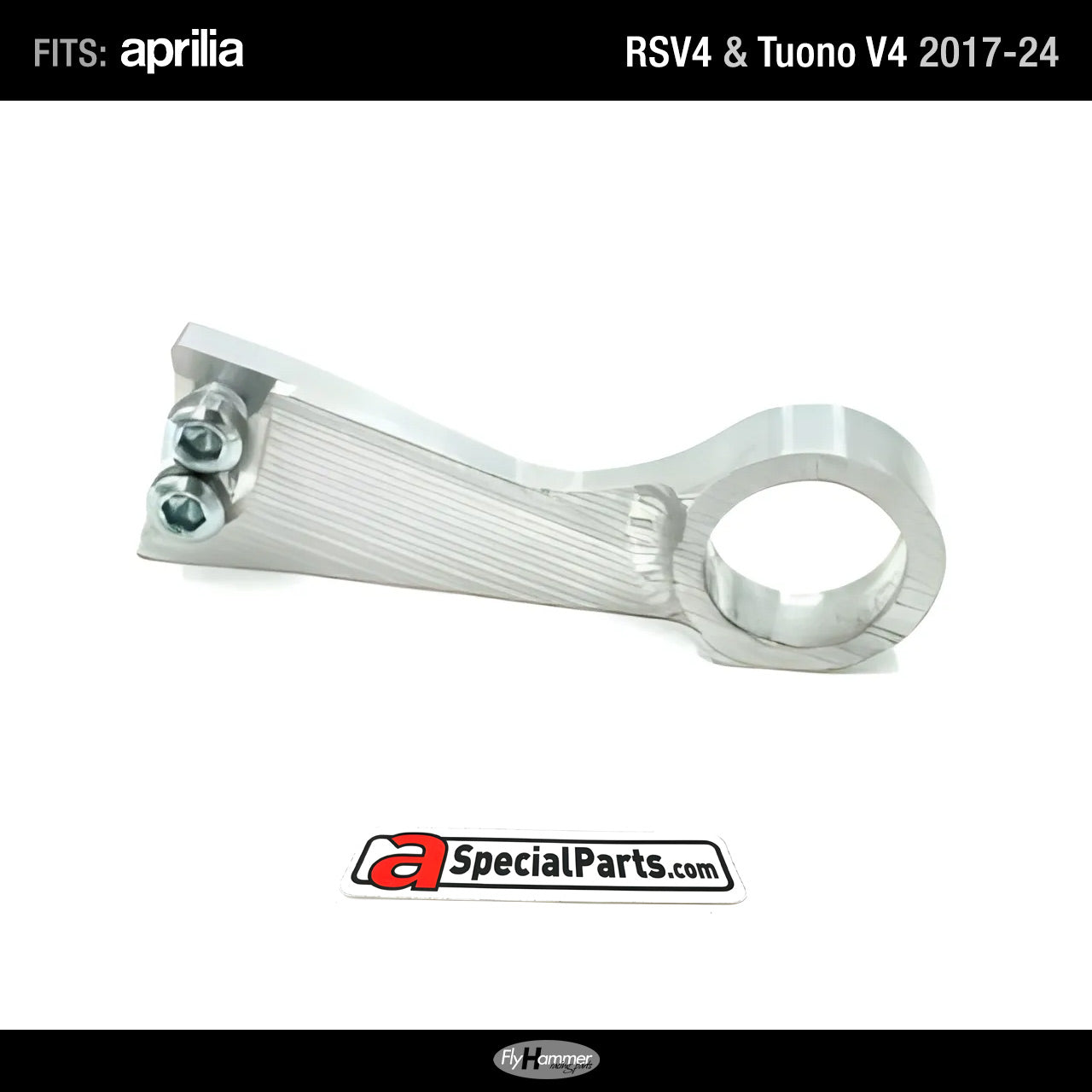 FlyHammer Support for original Exhaust for Aprilia RS V4 Tuono V4 2017-2024