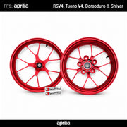 Forged Wheels OEM Aprilia RS V4 RF Red